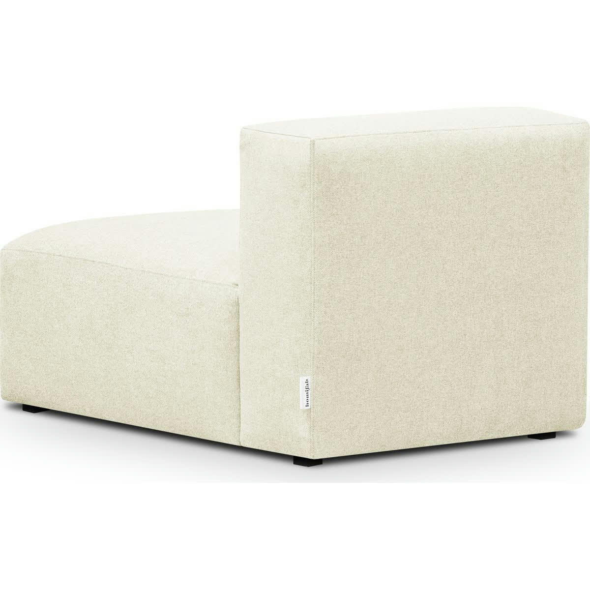 MODULO NEW - Chauffeuse sans accoudoirs modulable en tissu ivoire