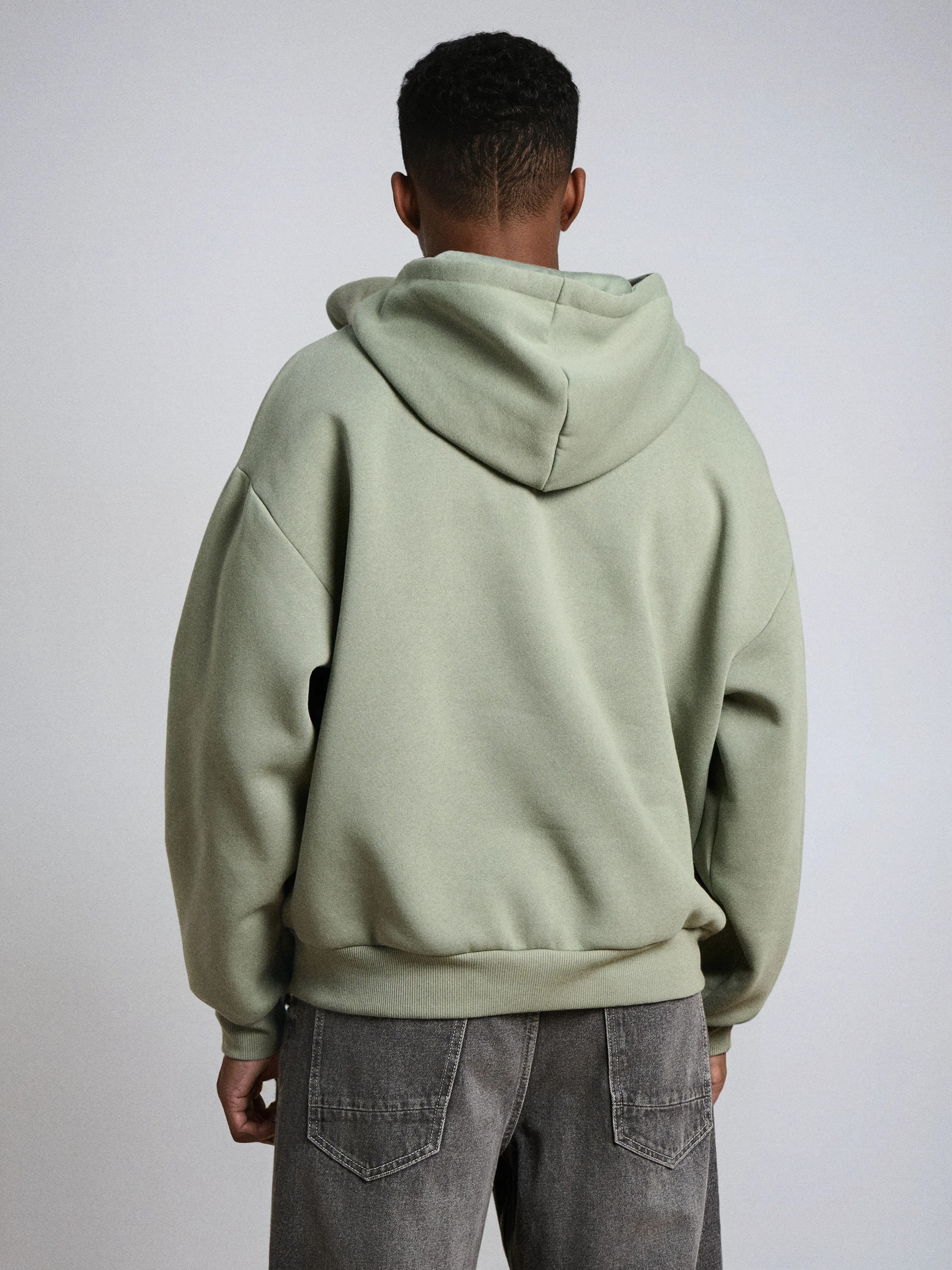 Bluza z kapturem Comfort Fit z haftem