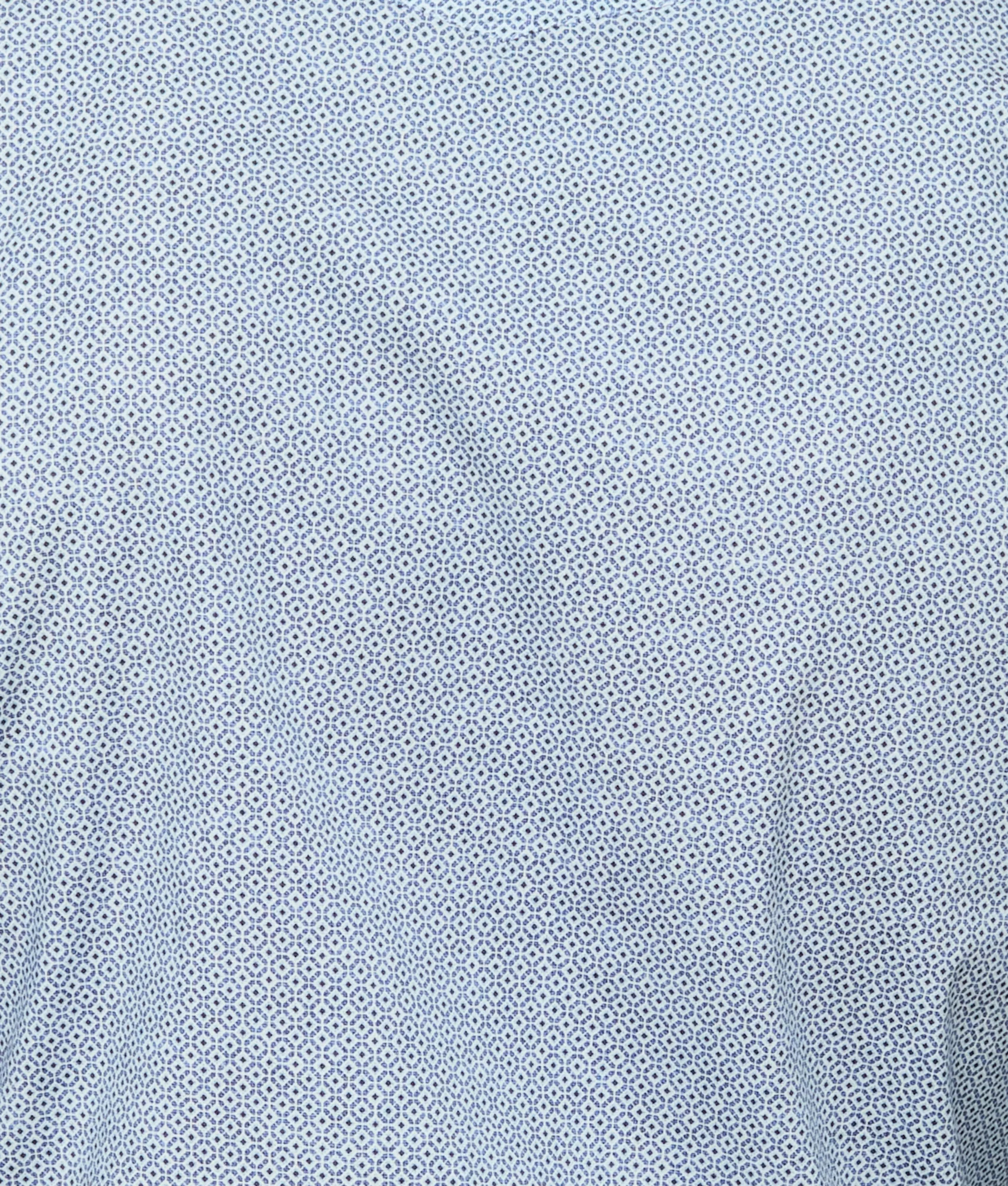 El Paso Modern Fit - Blue/White Geometrical Print