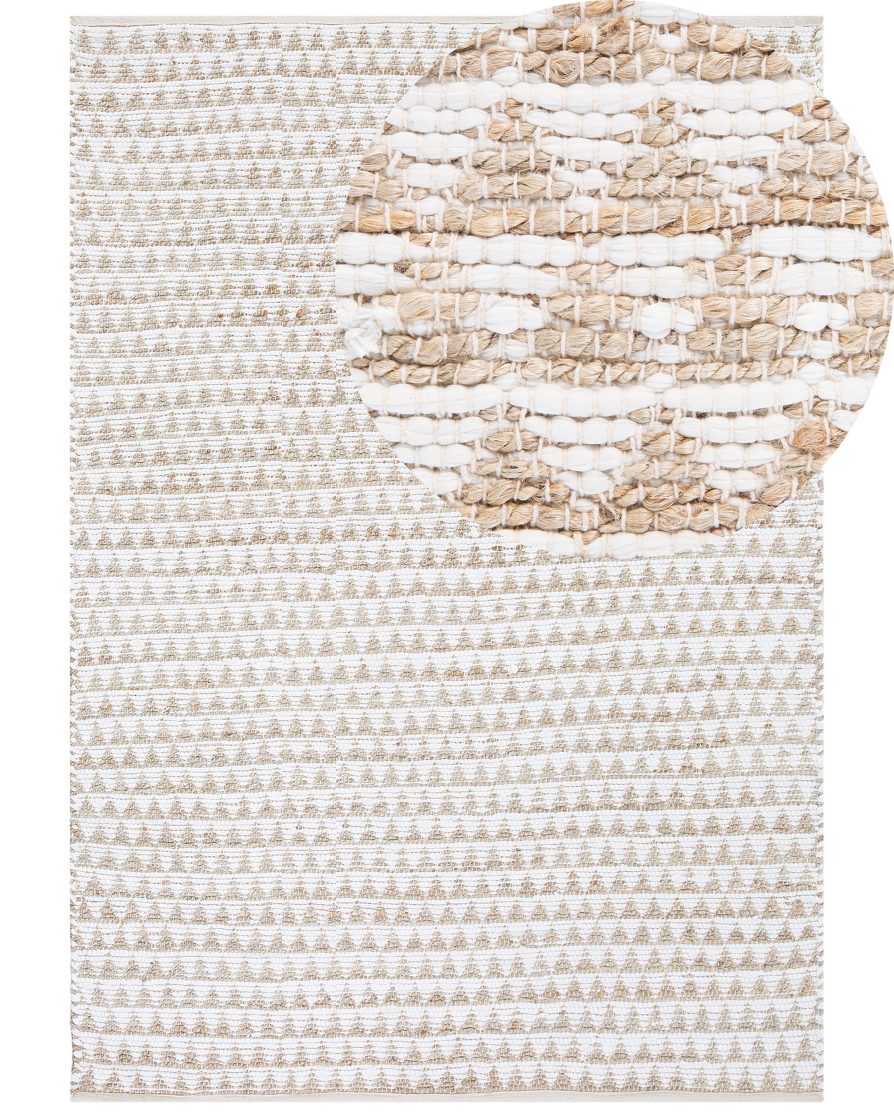 Rug TUNCELI Beige 140 x 200 cm Cotton