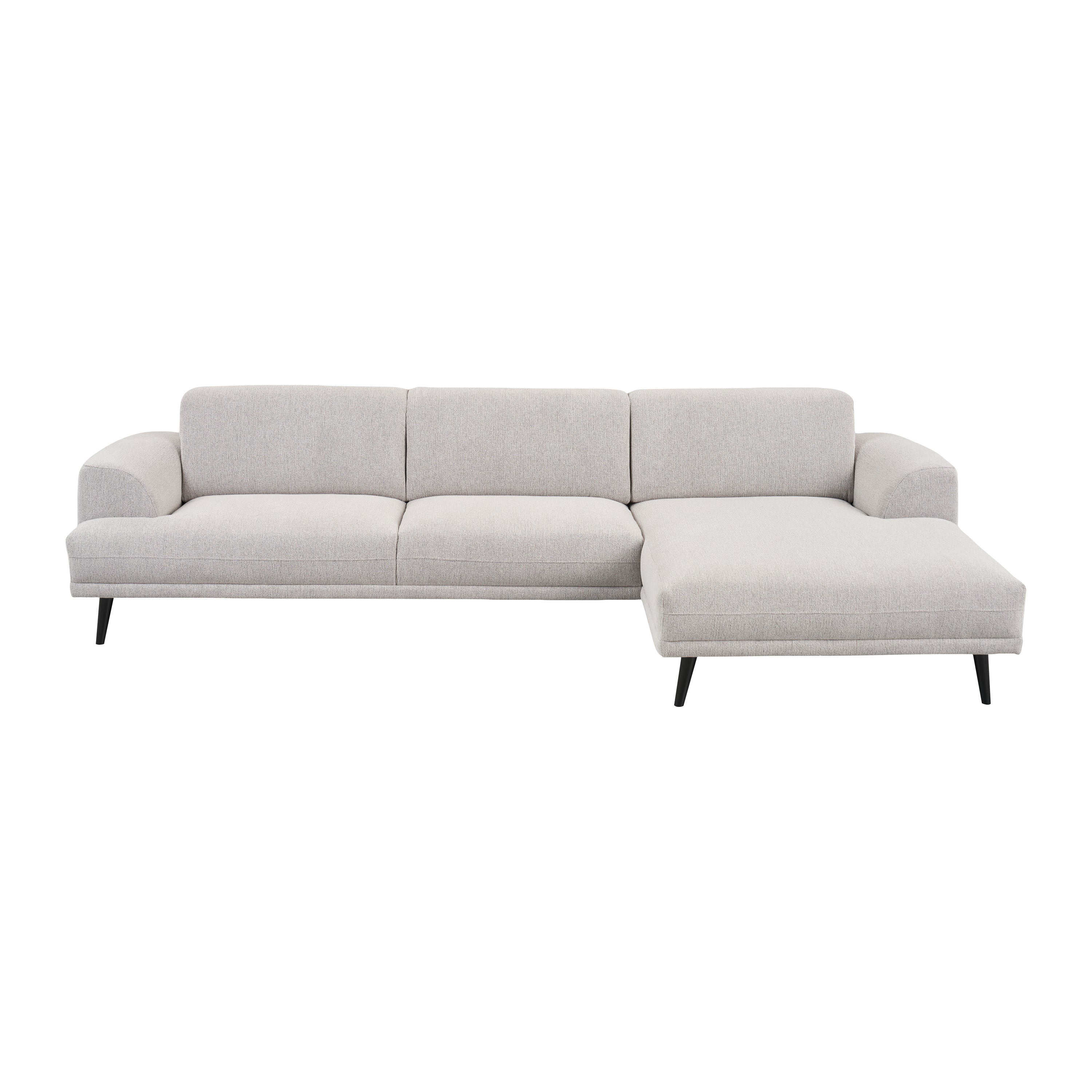 by fonQ Flair Hoekbank met Chaise Longue Rechts - Naturel Melange