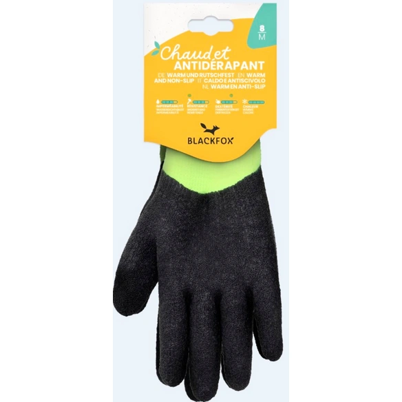 Handschuhe »Isoplus «, Gr.8, anth. Gelb, wasserdicht