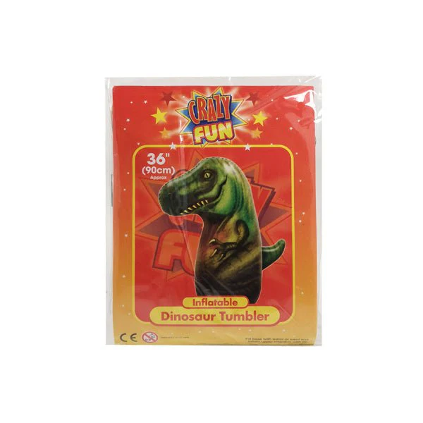 Inflatable Dinosaur Tumbler 90cm