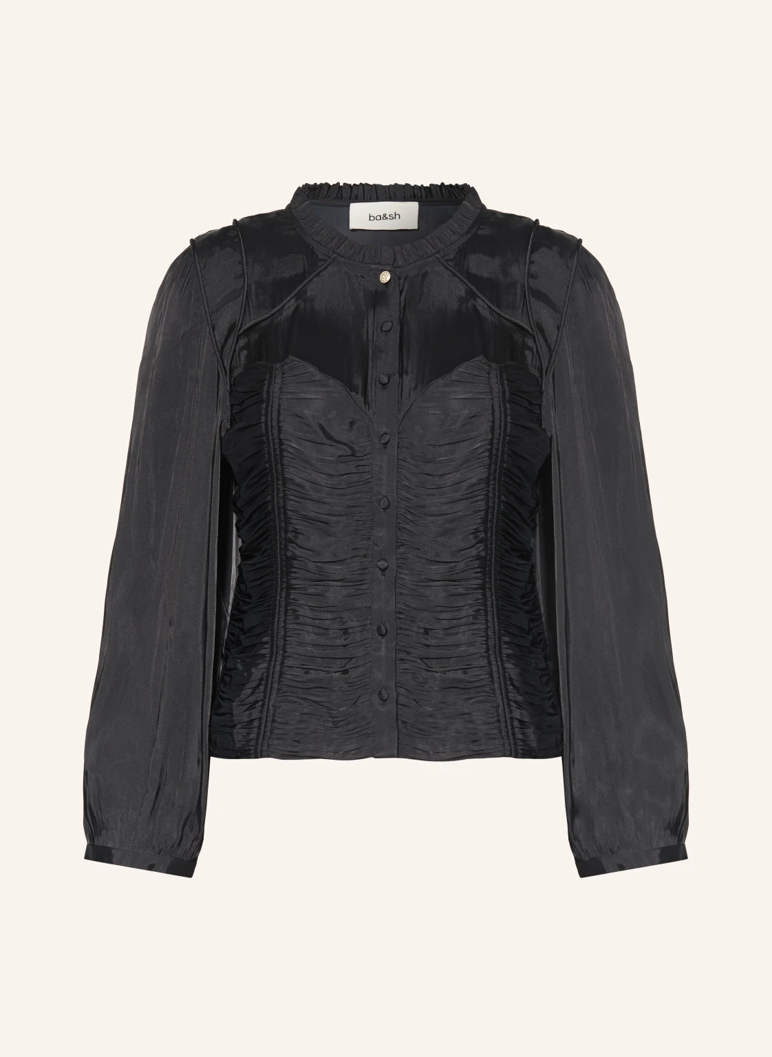 ba&sh Satinbluse CIMILA
