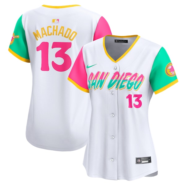 Manny Machado San Diego Padres Nike Women's City Connect Limited Player Jersey - White
