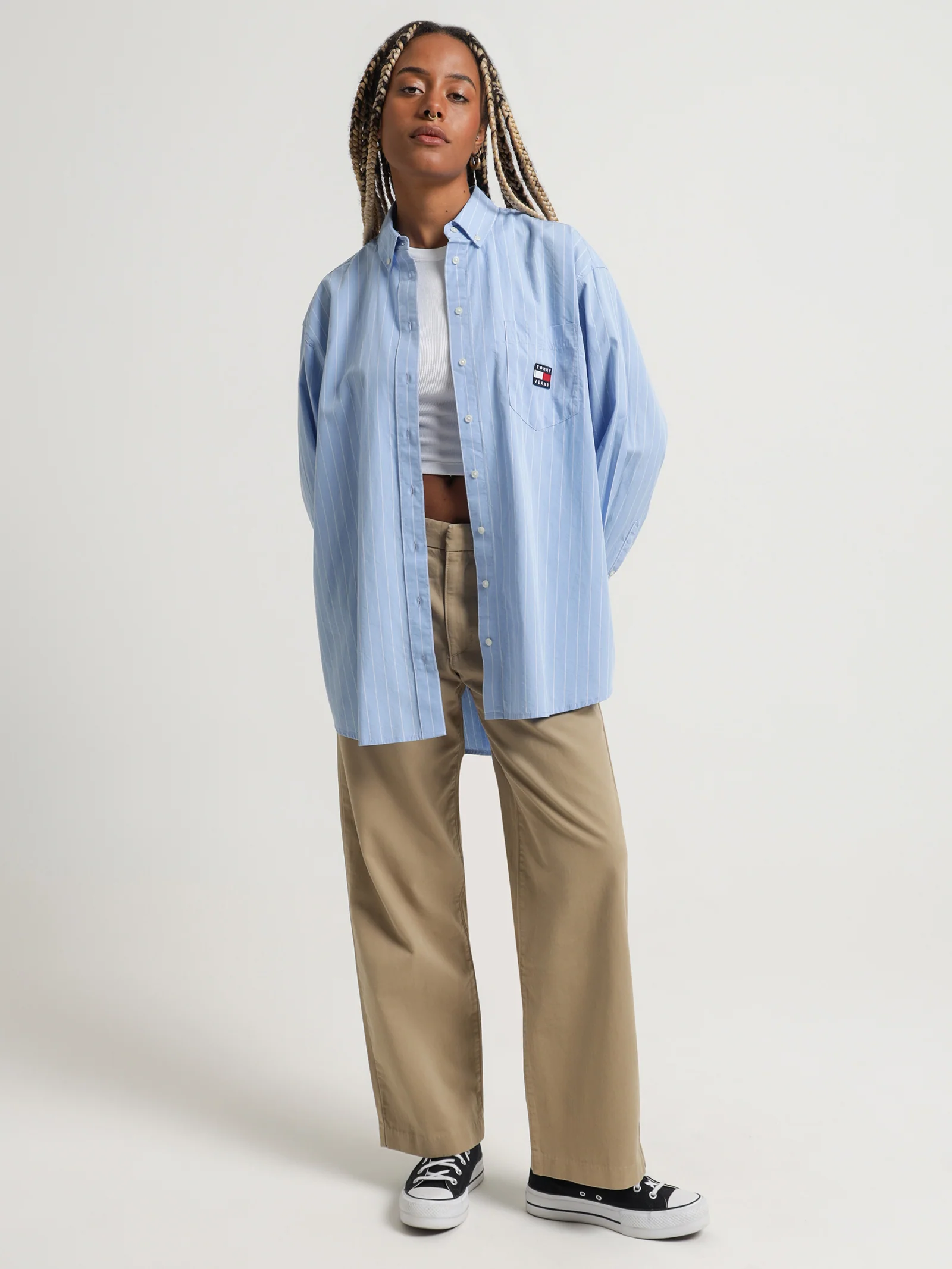 Super Oversized Stripe Shirt