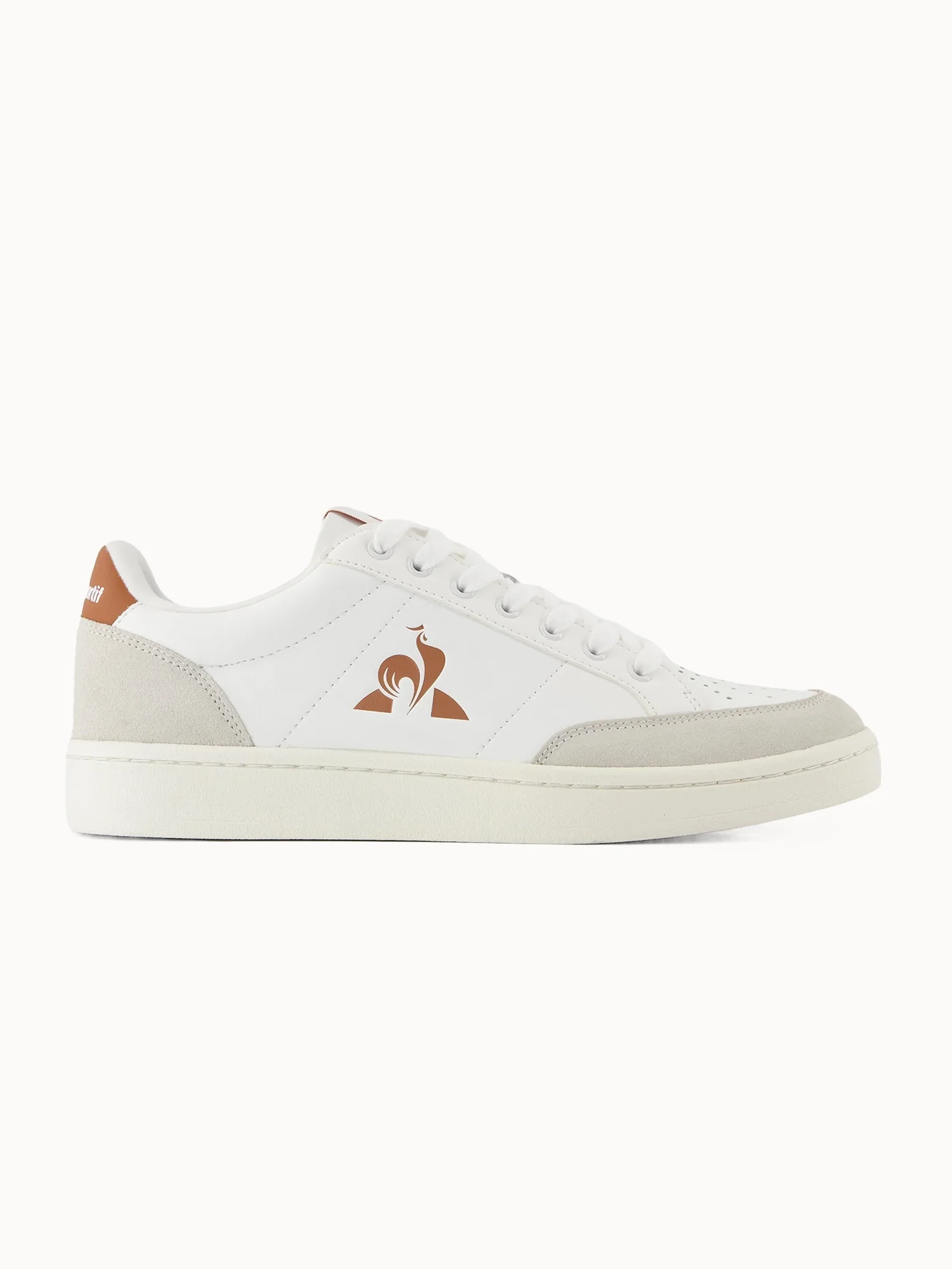 Sneakers de ville en cuir et détails suede Courtnet