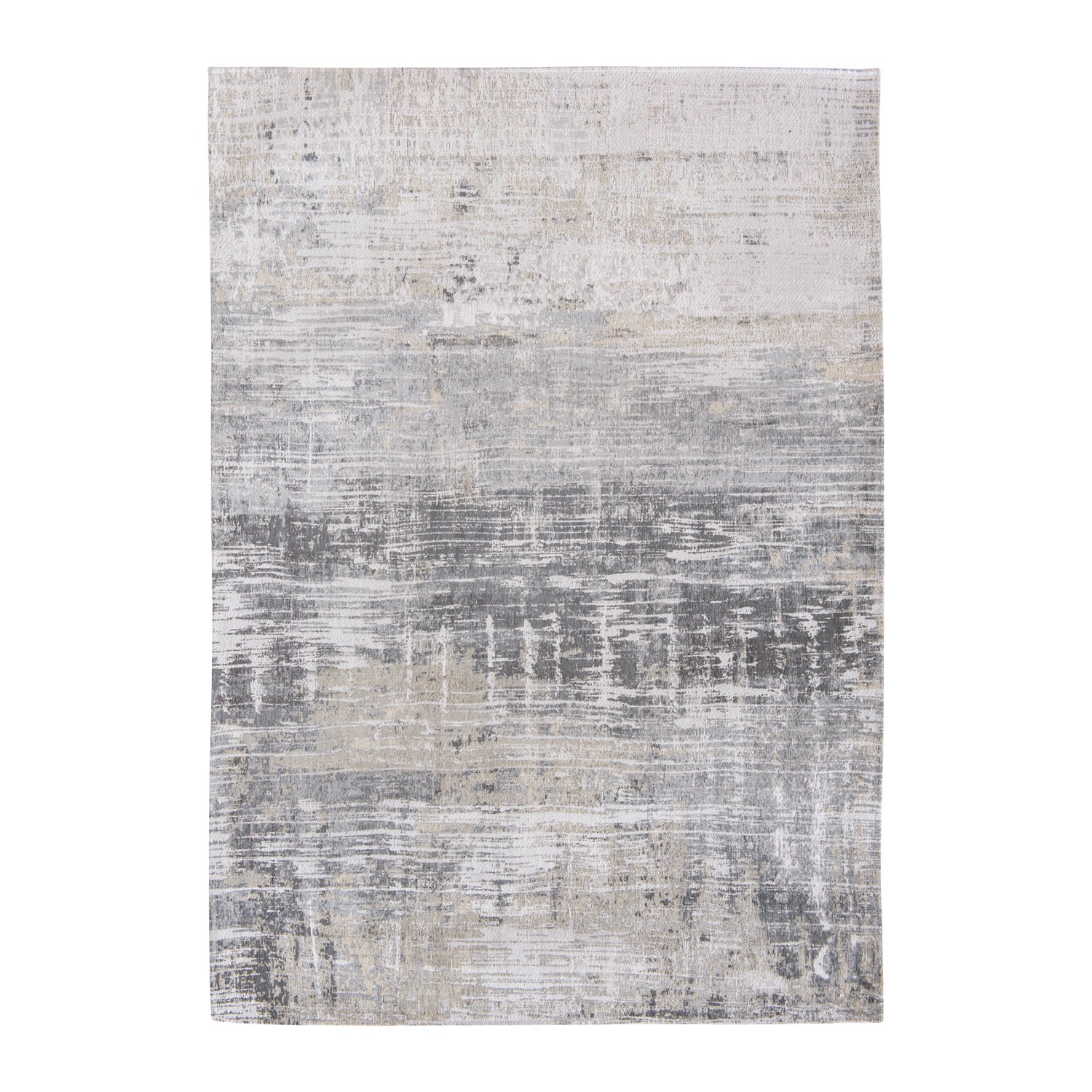 Louis de Poortere Streaks Vloerkleed 240 x 340 cm - Coney Grey