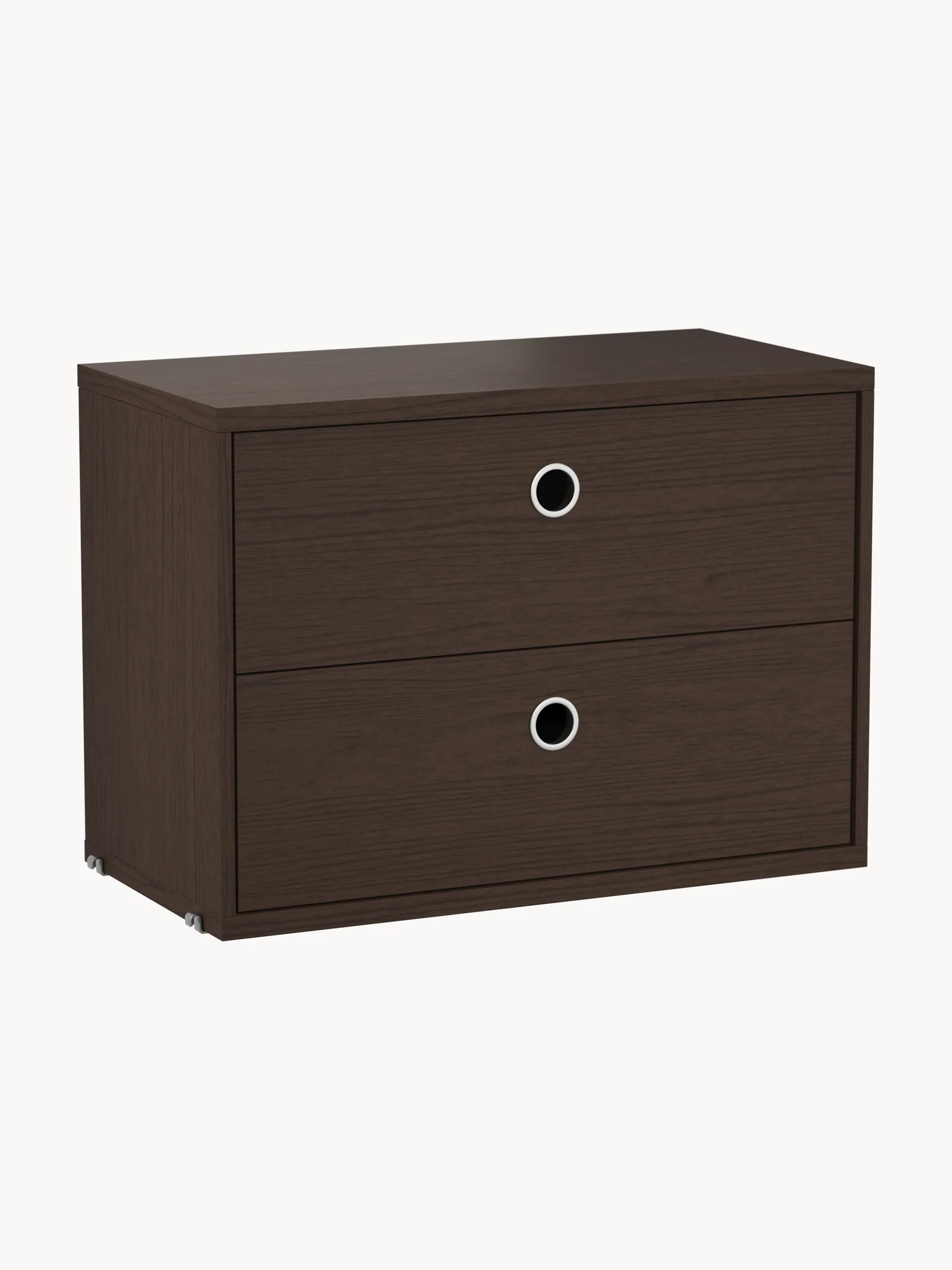 Schrank String System mit Schubladen, B 58 x T 30 cm
