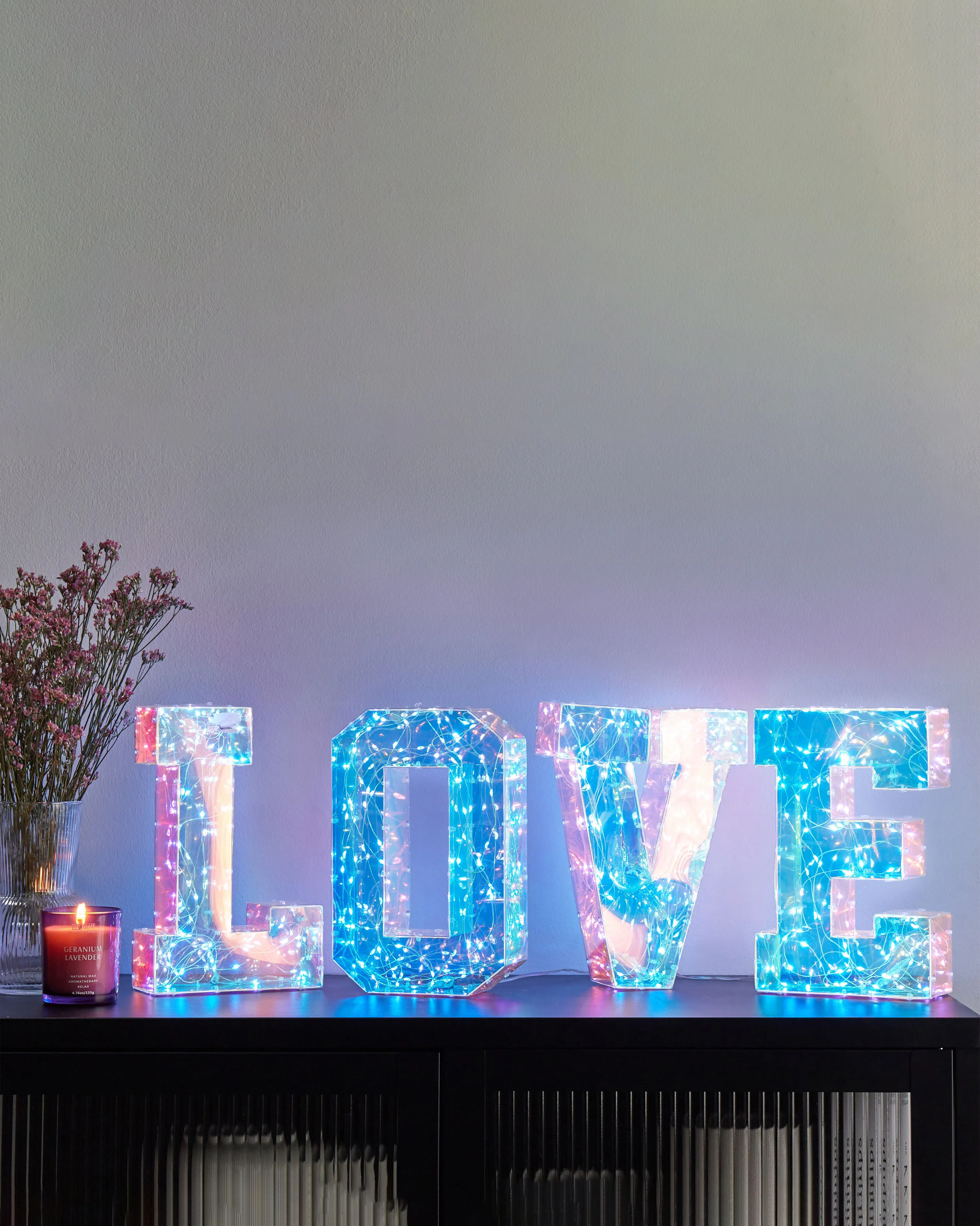 LED Decoration Text PROCYON Multicolour