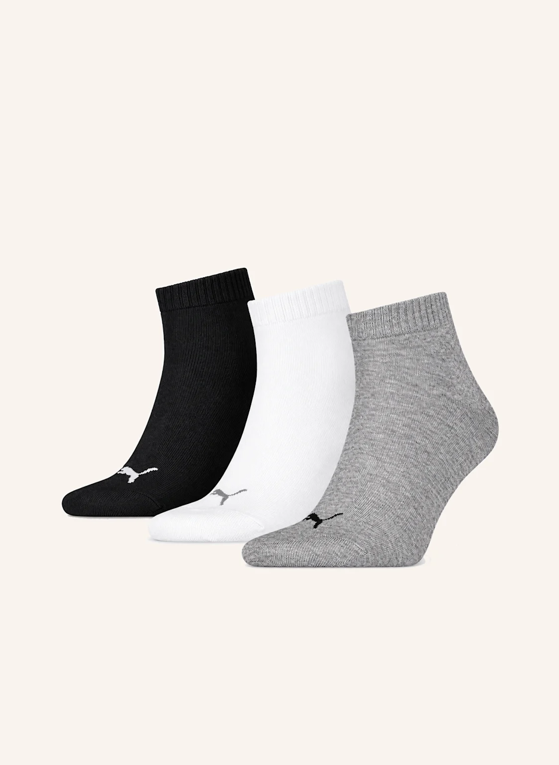 PUMA Socken QUARTER 3-PACK