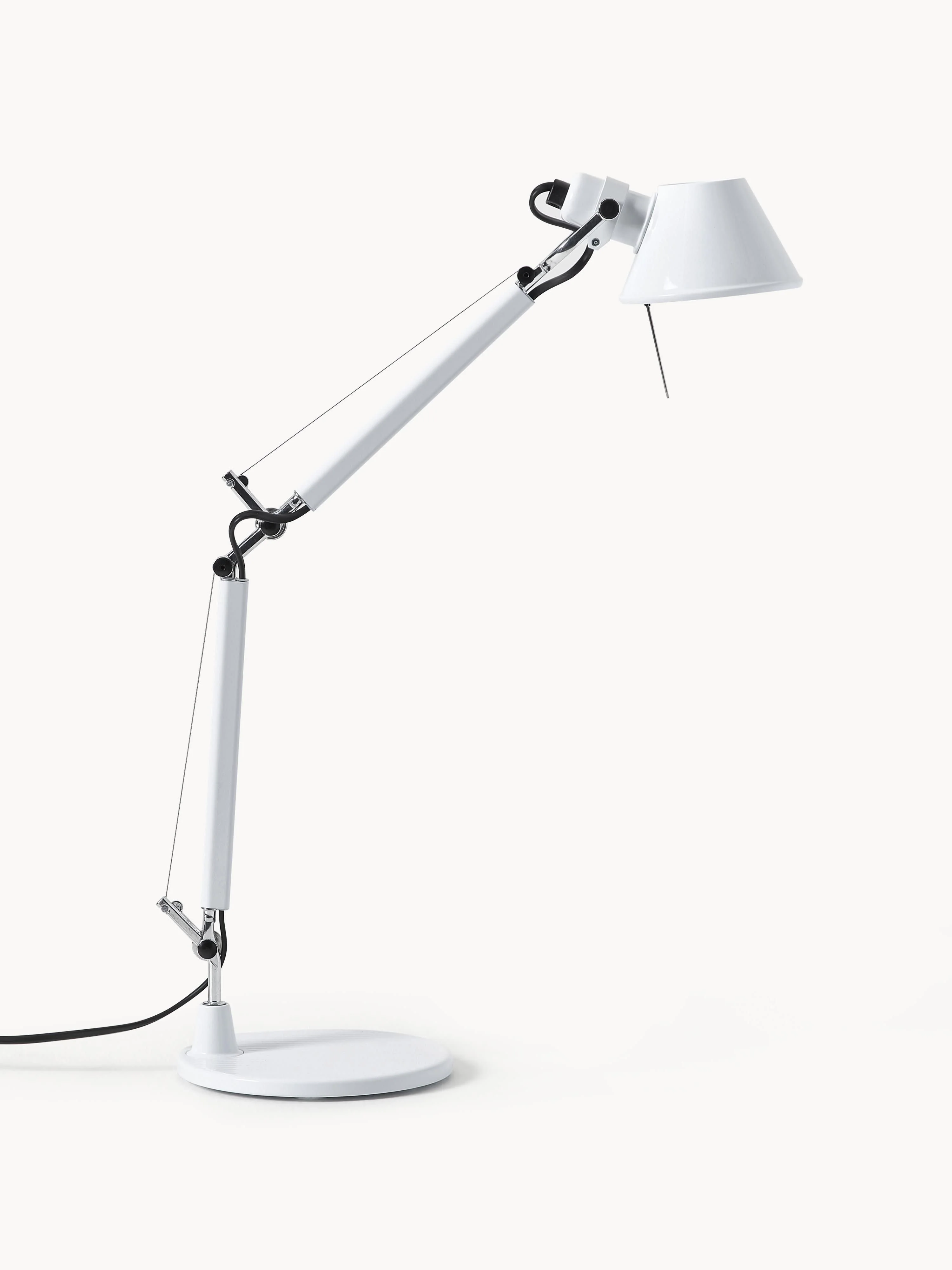 Verstellbare Schreibtischlampe Tolomeo Micro