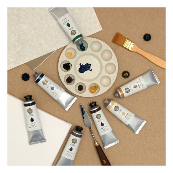 Shore & Marsh Burnt Umber Acrylic Paint 59ml