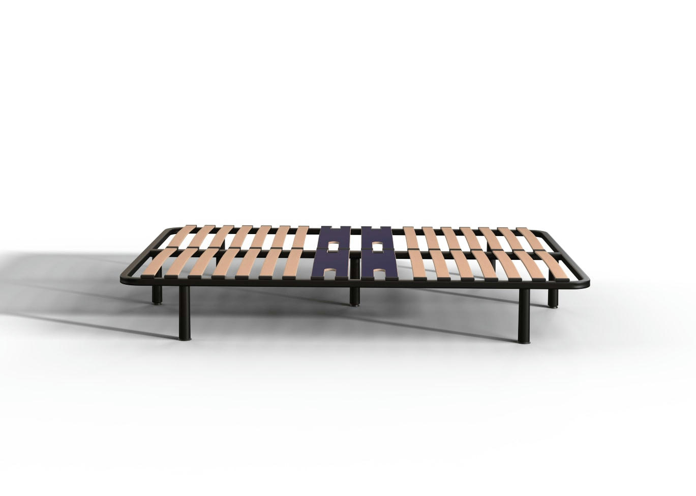 - Sommier à Lattes fixes 140x190