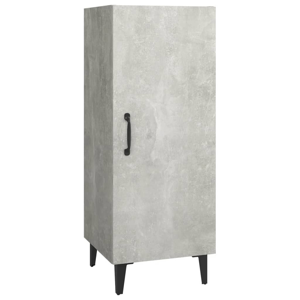 Szafka Szara Beton 34.5x34x90 cm do Salonu Pokoju Sypialni