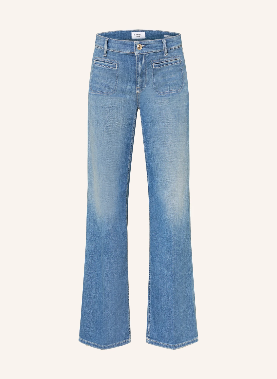 CAMBIO Flared Leg Jeans TESS