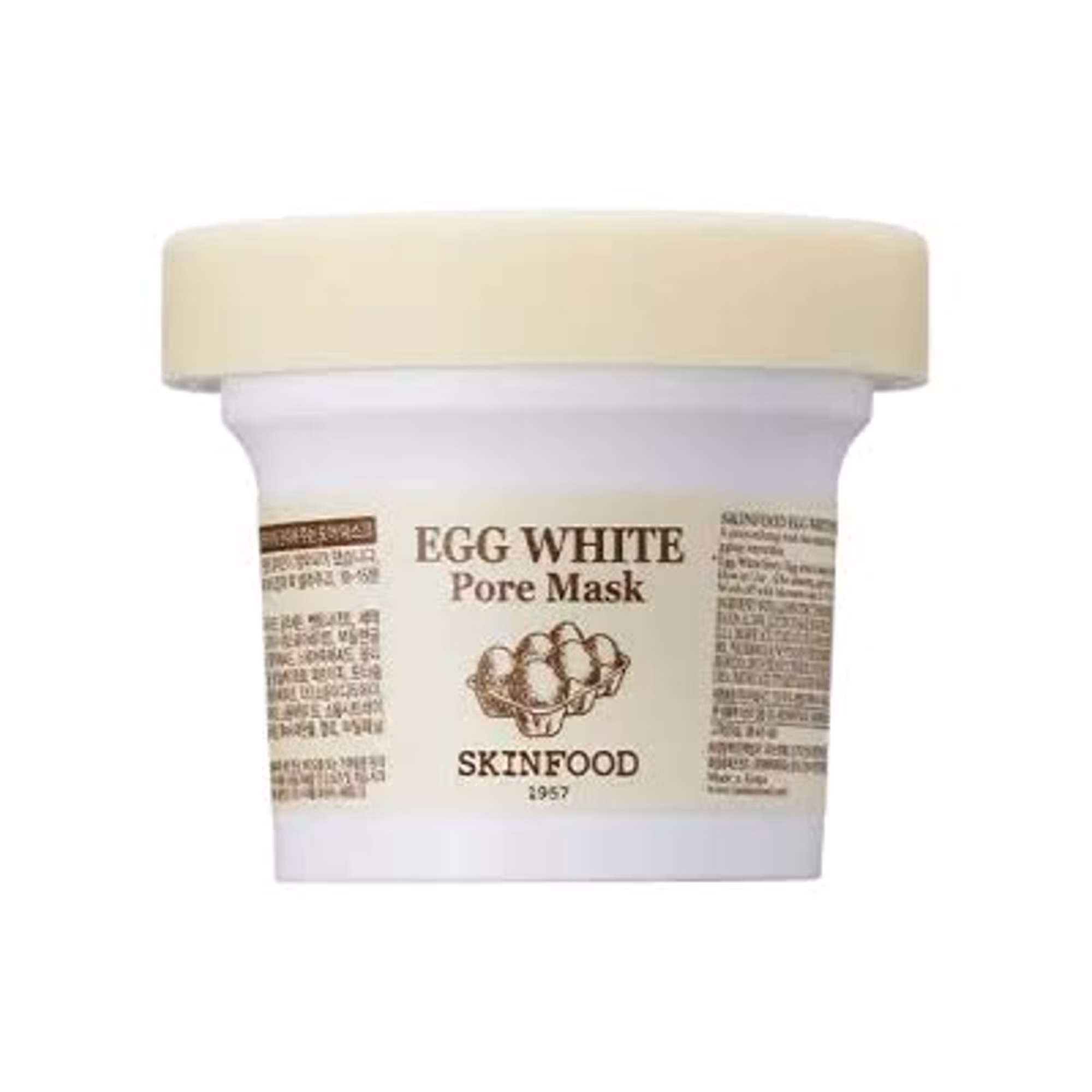 EGG WHITEMasque pour les pores