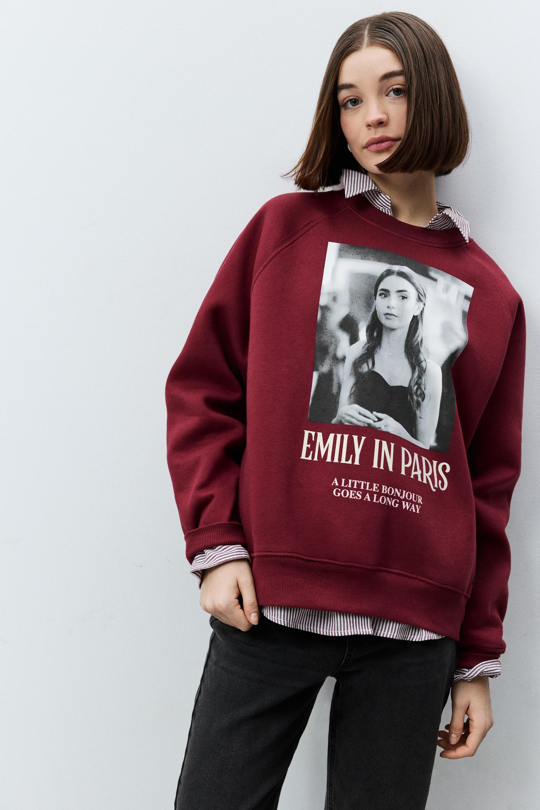 Sudadera estampados Emily in Paris™