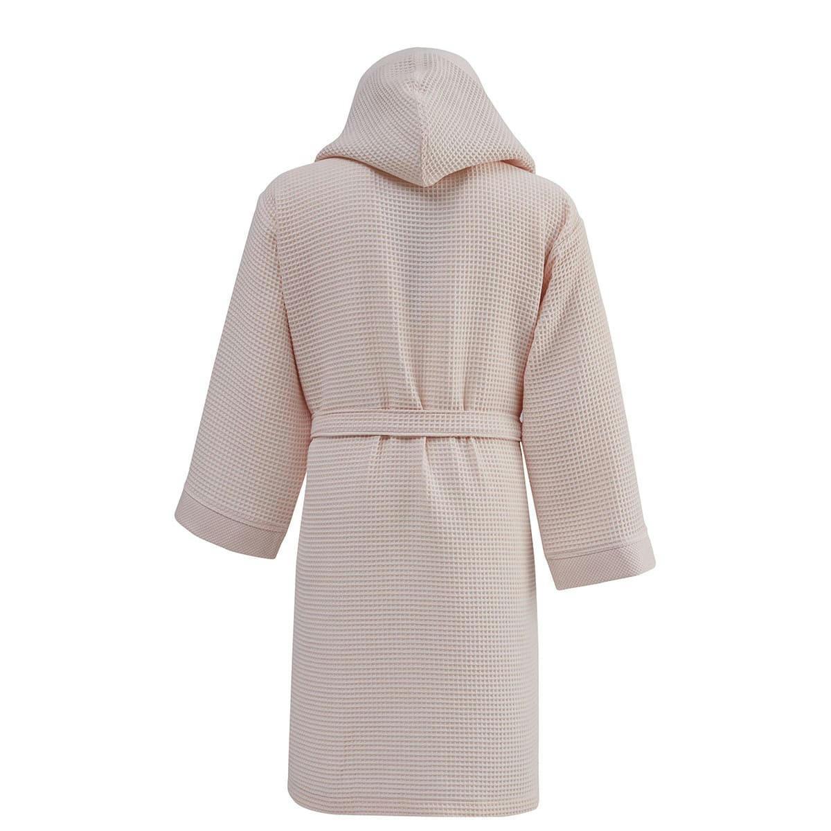 SPA - Peignoir mi-long nid d'abeille à capuche Petale XL