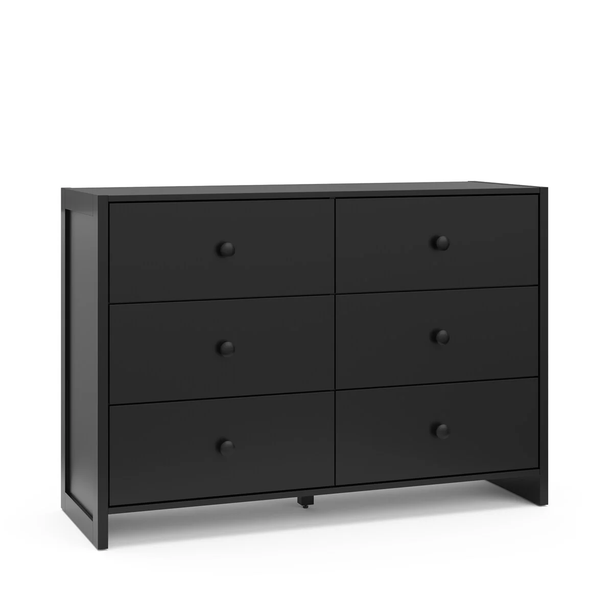 Storkcraft Calabasas 6 Drawer Dresser - GREENGUARD Gold Certified, 6 Drawer Dresser with Interlocking Drawer System
