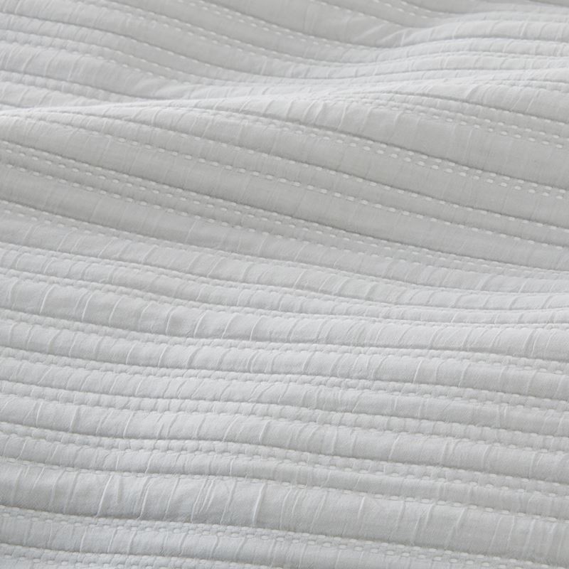 Hayman Soft Grey Quilted Pillowcases