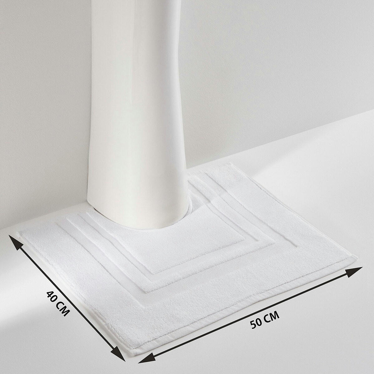 Tapis de bain contour WC/lavabo 1100g/m2, Zavara