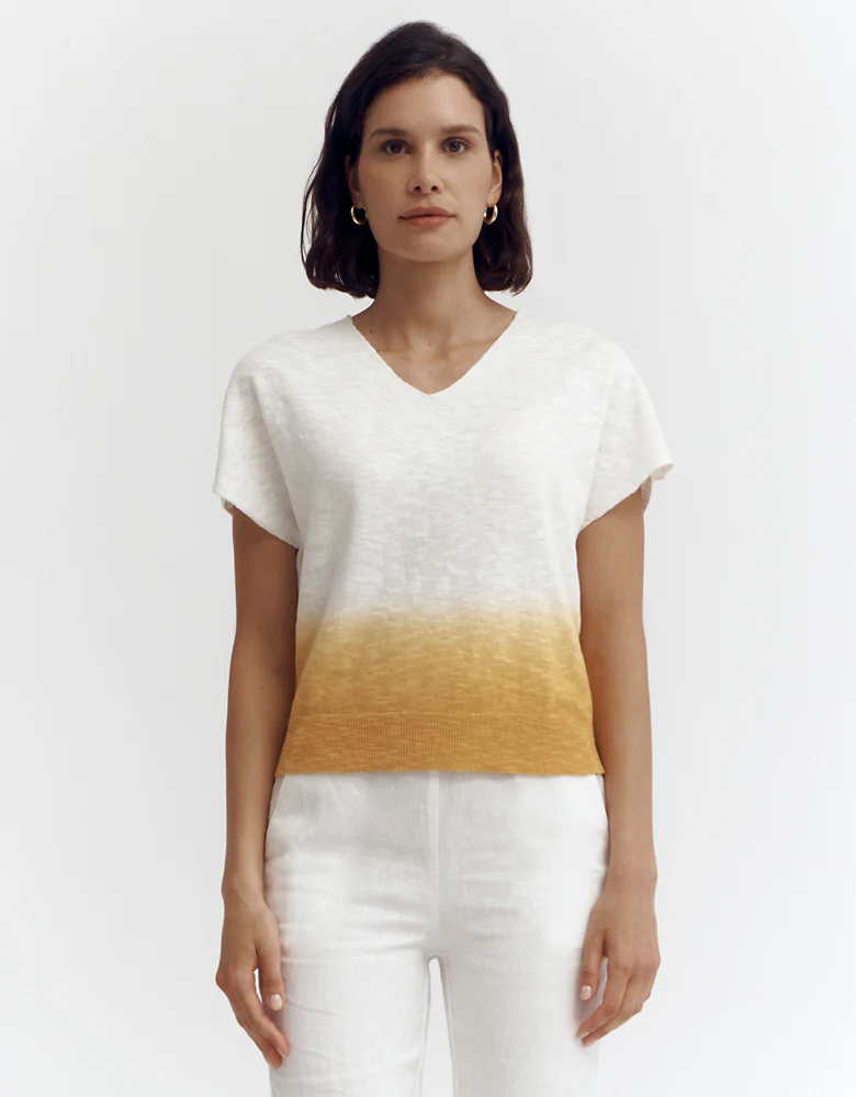 Pull tie-and-dye en maille ALBIZIA-DYE/87165/841