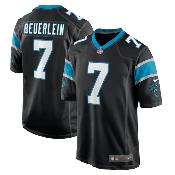 Steve Beuerlein Carolina Panthers Nike Retired Player Jersey - Black