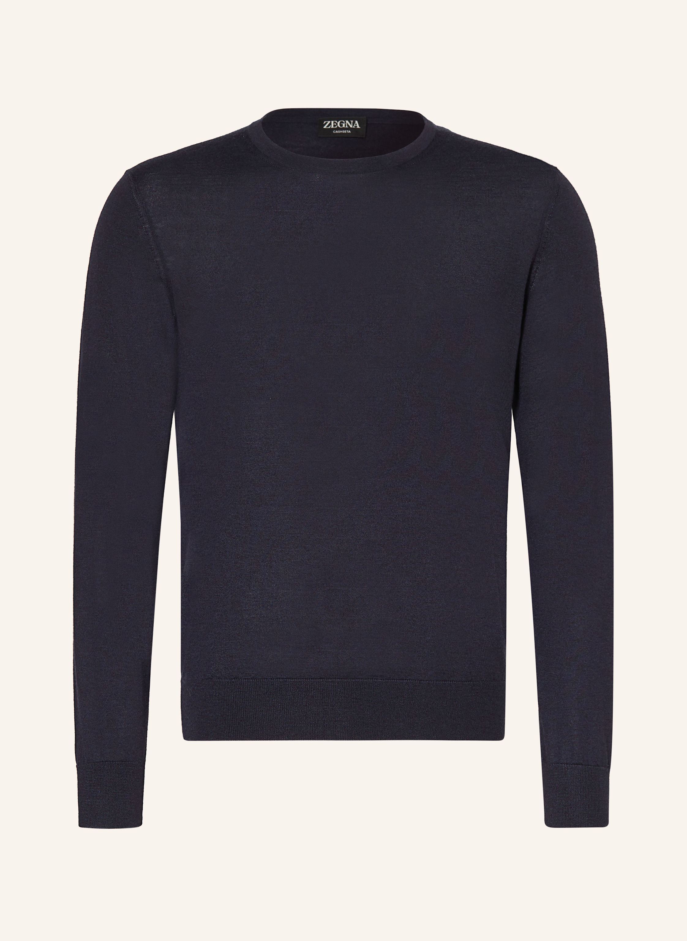 ZEGNA Cashmere-Pullover mit Seide