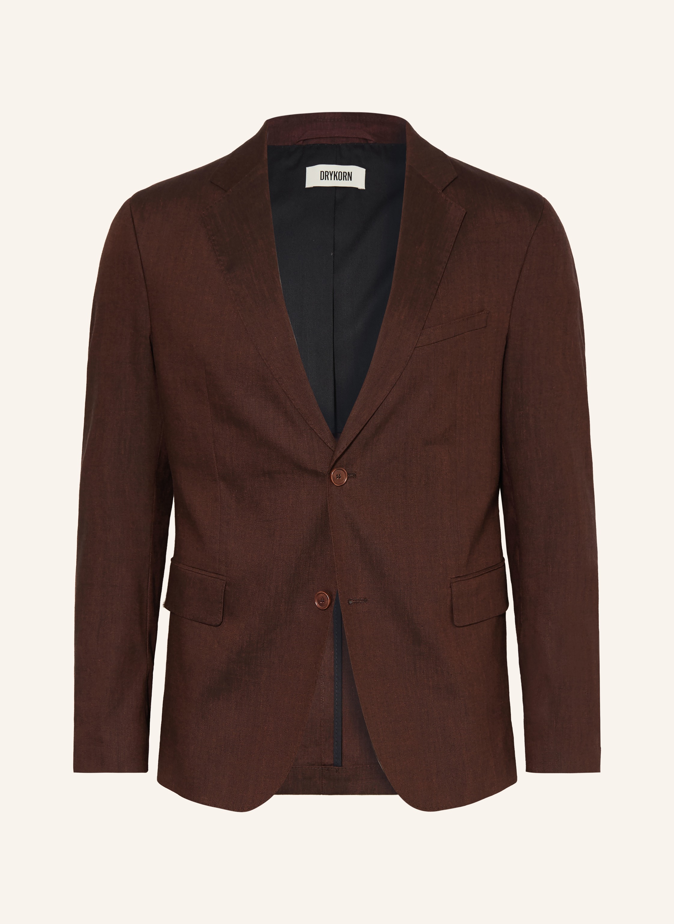 DRYKORN Anzugsakko YAMES Slim Fit mit Leinen