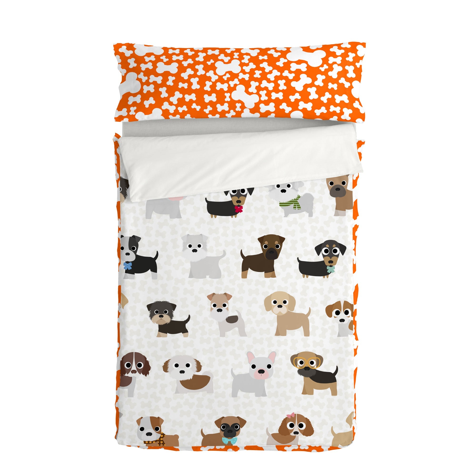 Mr Fox Kinderslaapzak Dogs zonder vulling