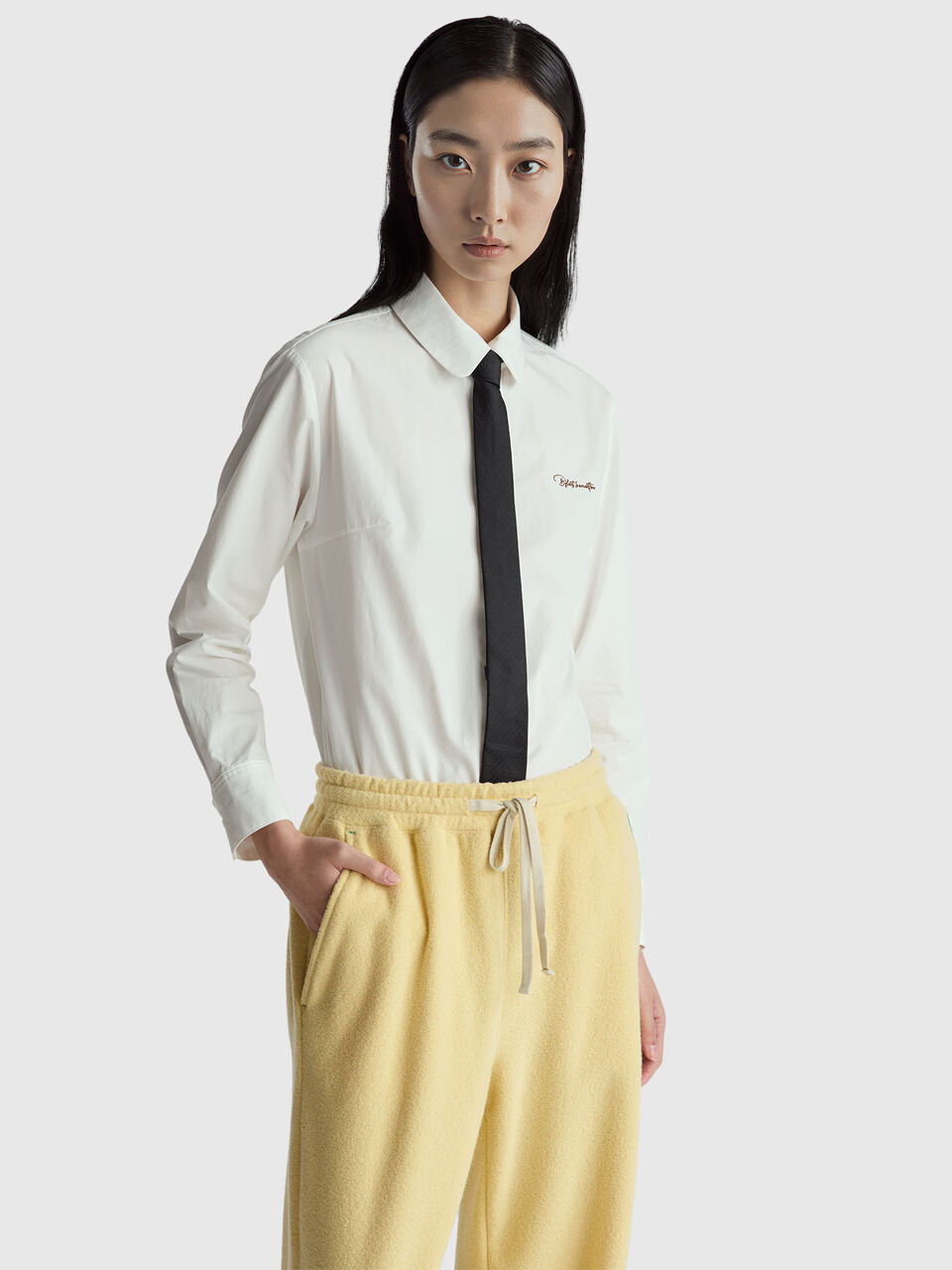 100% cotton white shirt