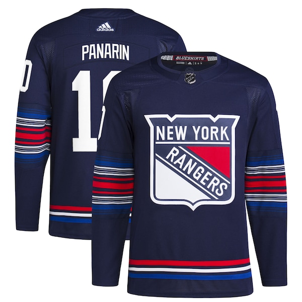 Artemi Panarin New York Rangers adidas Alternate Authentic Primegreen Player Jersey - Navy/Blue/White