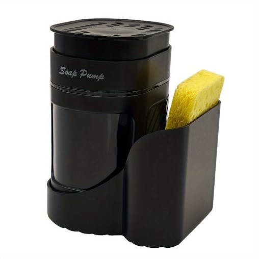 NNETM Oval Soap Dispenser with Sponge Holder