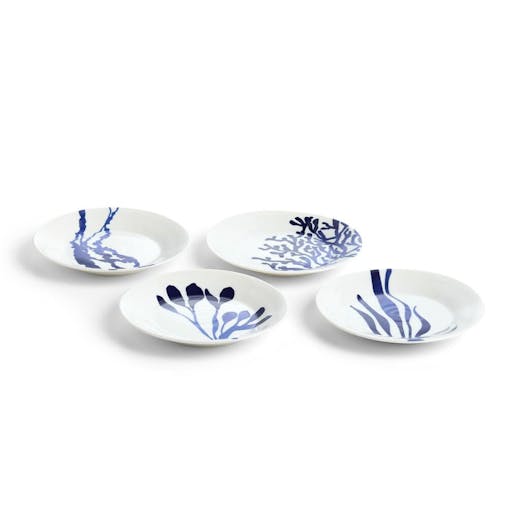 Royal Doulton Pacific 10th Anniversary 16cm Plate Set of 4 Plates - 4pc