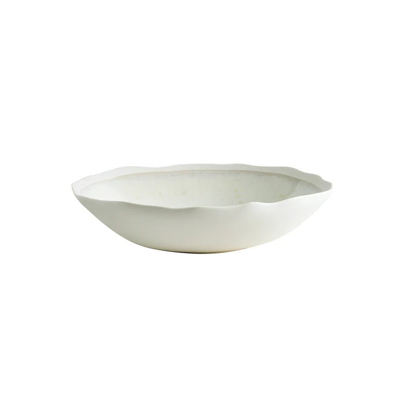 assiette creuse nacre