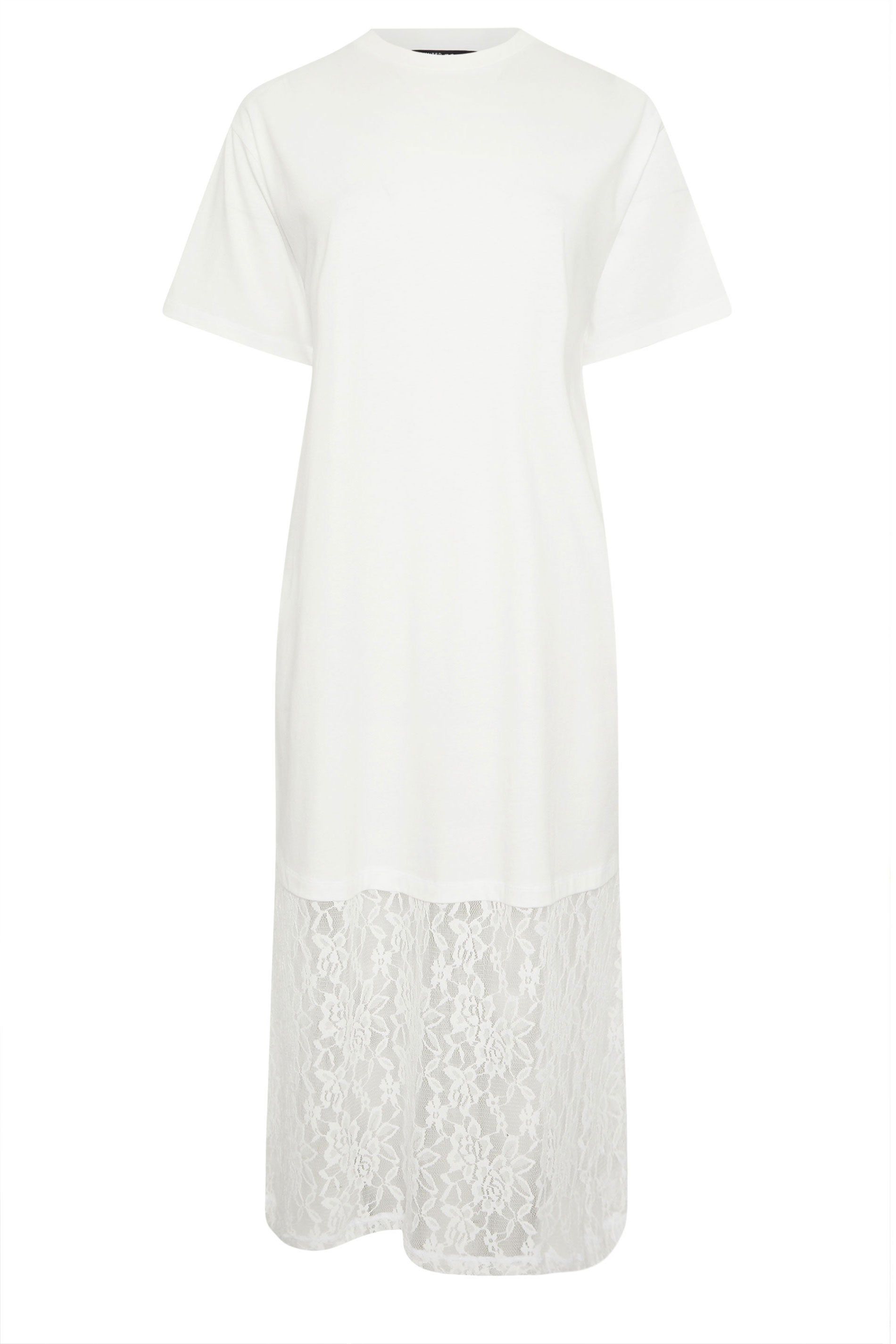 Yours Lace Trim Maxi Dress