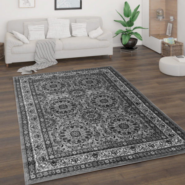 Dywan Oriental 00.05 klasyk do salonu pokoju szary 140x190