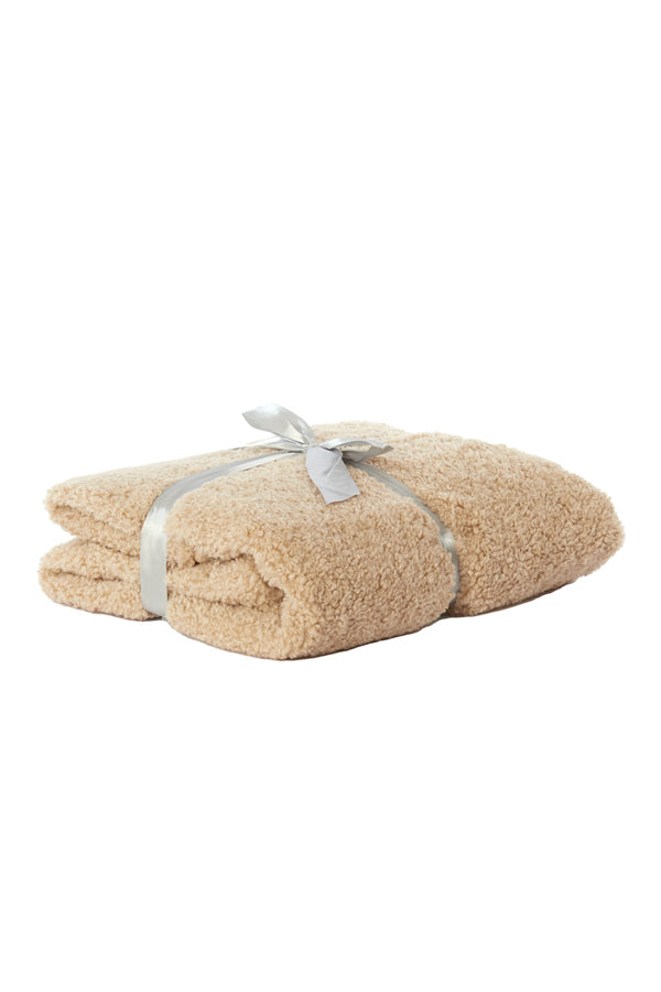 Light & Living plaid BODI - 152x127x0.5cm - bruin