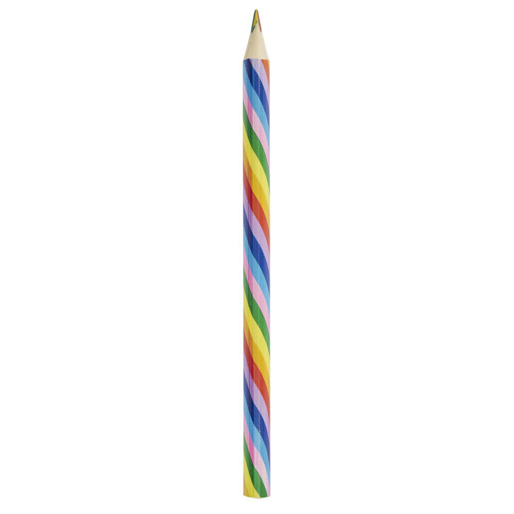 Crayon de couleur arc-en-ciel x12
