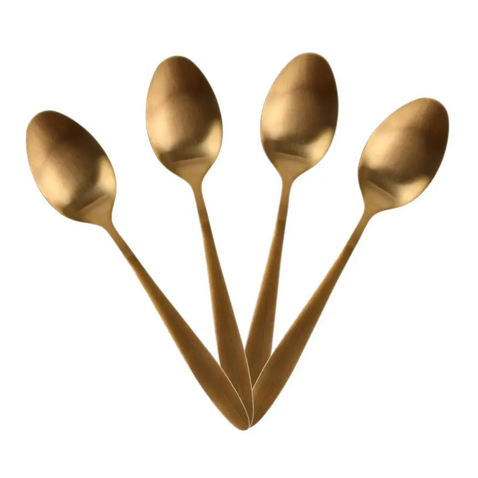 Home Deco Factory Bestekset - 16 delig - koper - RVS - 4 personen