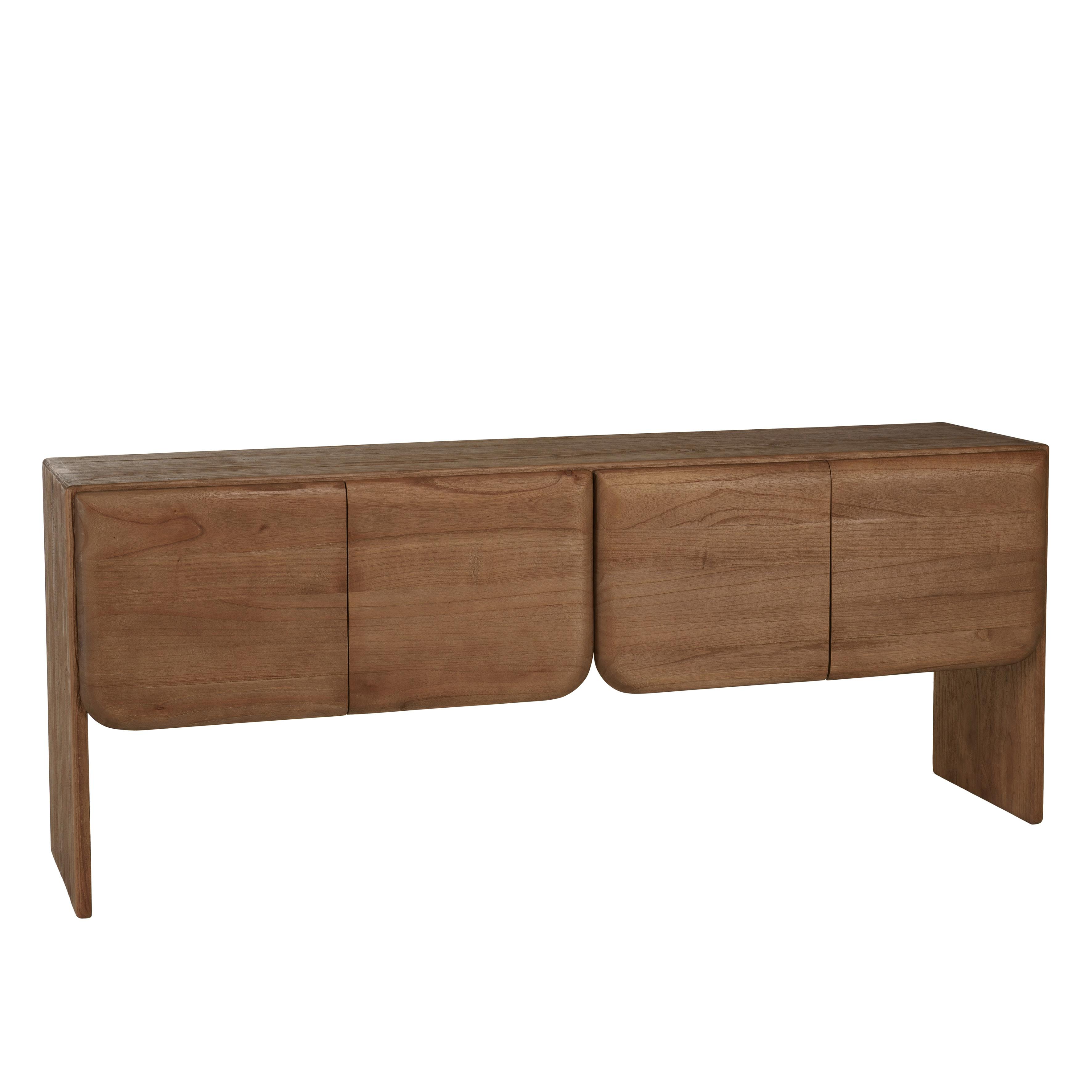 Buffet sur pied en bois de mindi, 4 portes ARCUS
