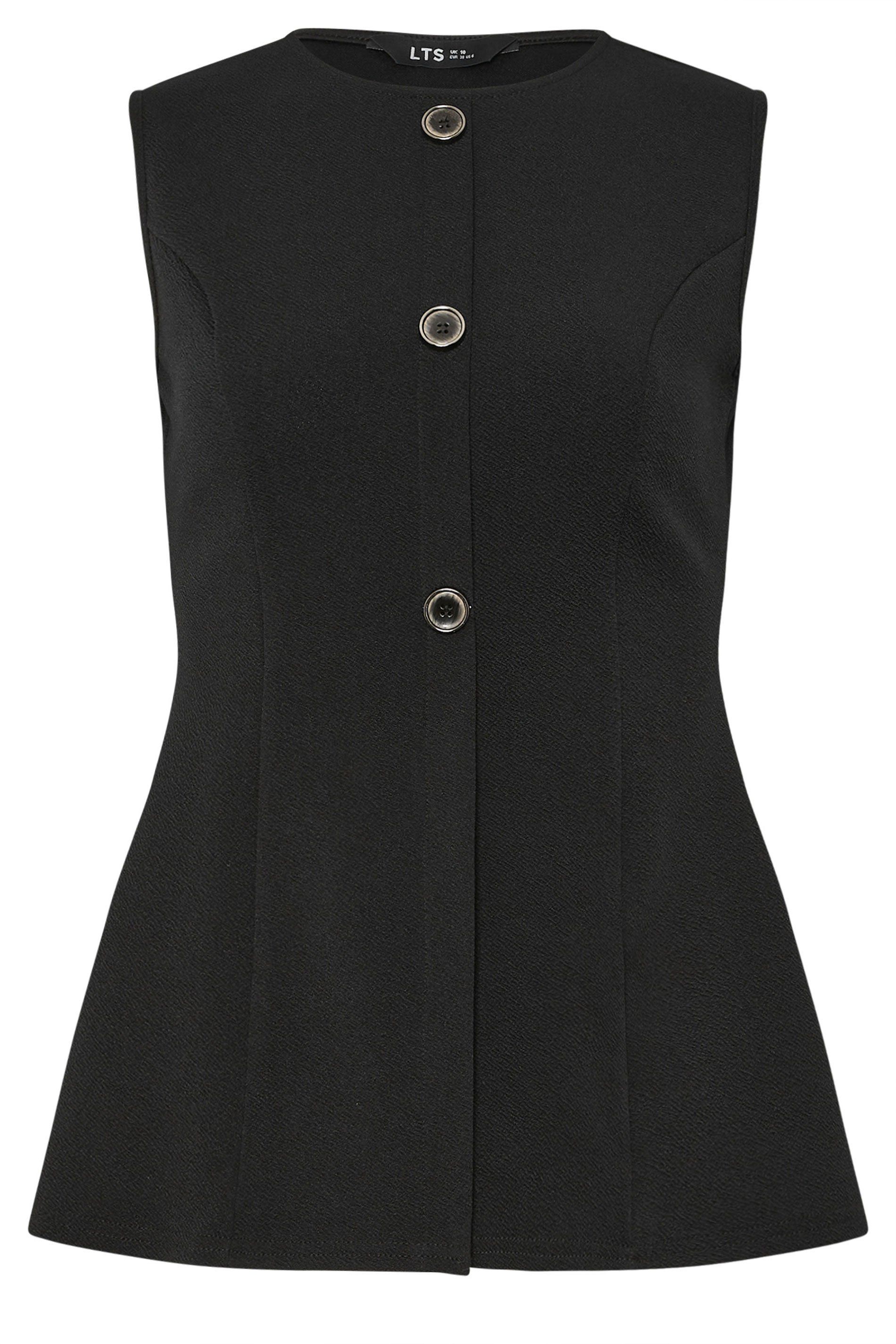 Long Tall Sally Tall Textured Button Waistcoat