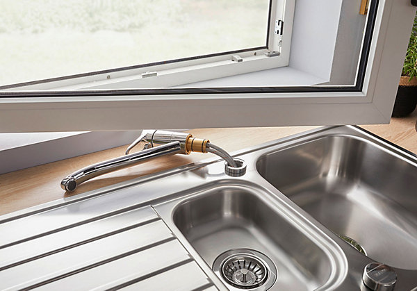 Mitigeur Blanco Wega II-F Chrome - Chrome coloris Chrome