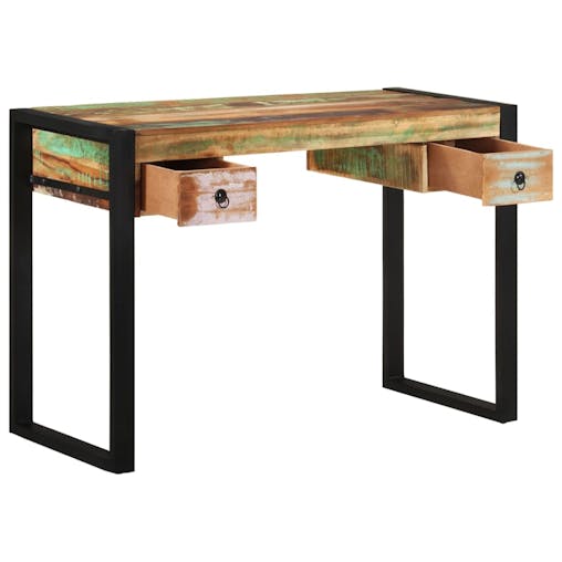 NNEVL Desk Solid Reclaimed Wood