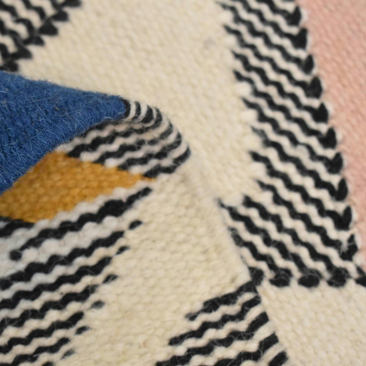 KL MULTILO - Tapis kilim multicolore 200x290