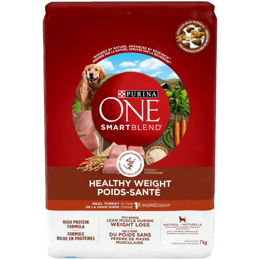 Purina ONE® SmartBlend® Healthy Weight Adult Dry Dog Food, 7-kg