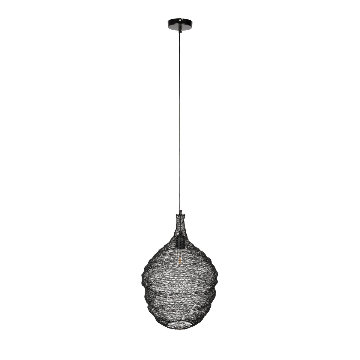 Housecraft Living Lena Hanglamp M Zwart