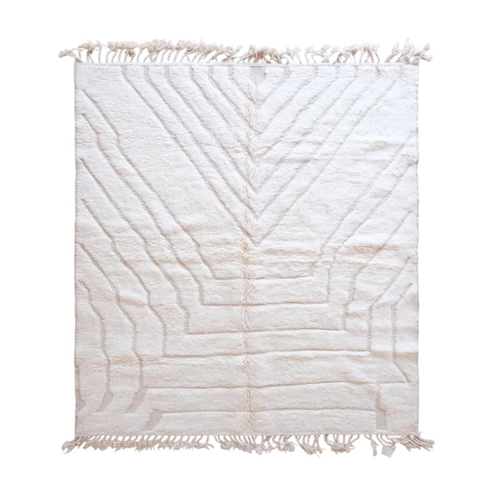 AFK Living vloerkleed Berber - handgemaakt - Wol - 160 cm x 230 cm