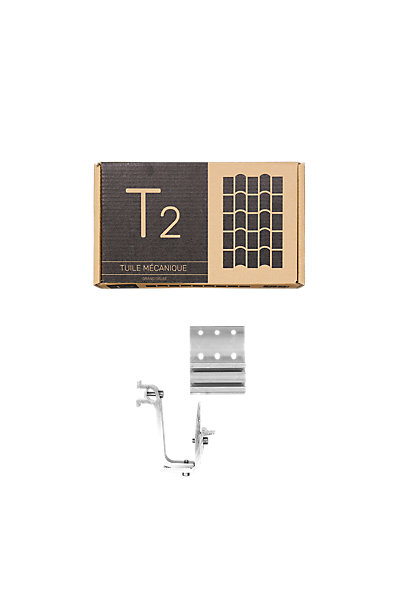 Fixation pour tuile Galb-t2 métal et plastique L.330 mm x l. 200 mm pour panneau solaire Ultrawatt
